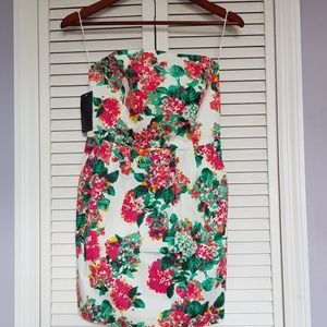 Floral ZARA sleeveless dress